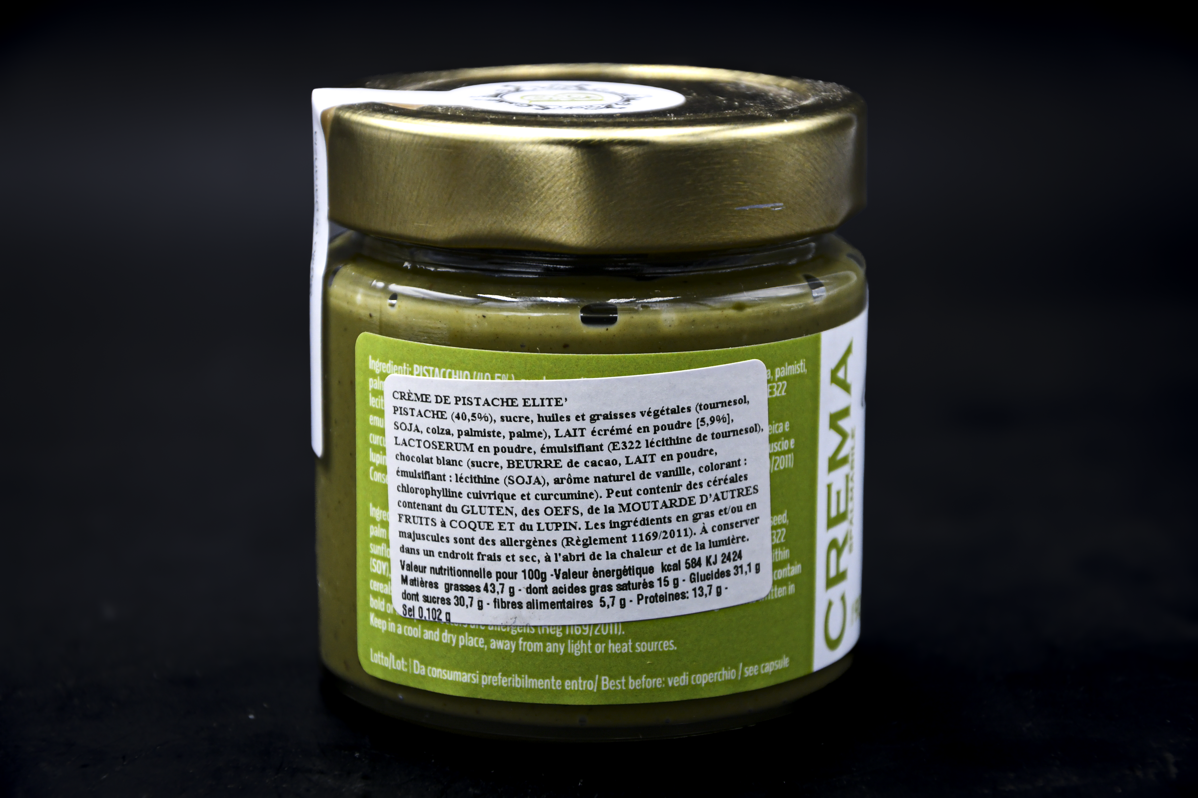 CREME DE PISTACHE 190GR
